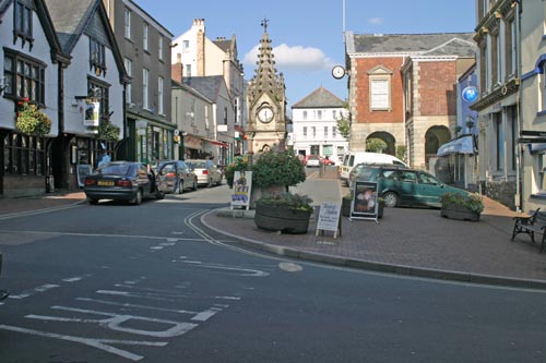 Main square in Torrington
