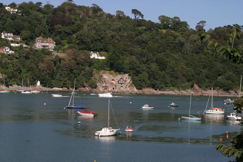 View across the Dart from Warfleet creek
