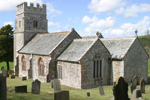 Eggesford church