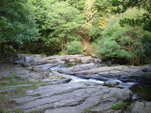 slabs at East Okement river