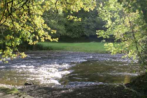 River Okement near Okehampton Castle